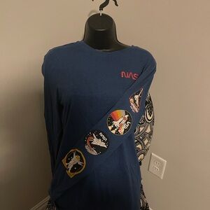 NASA long sleeve T shirt